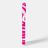 Roze zebraprintpatroon Case-Mate iPhone case (Achterkant / Rechts)