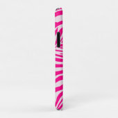 Roze zebraprintpatroon Case-Mate iPhone case (Achterkant/rechts)