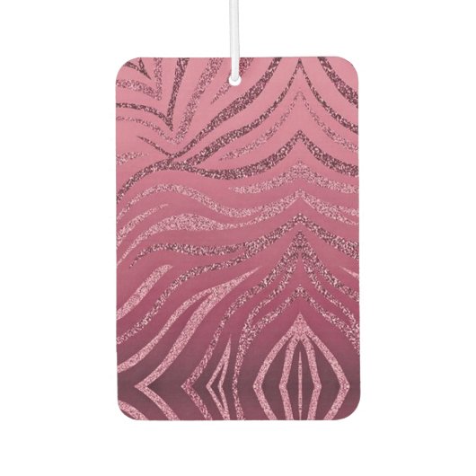 Roze zebrastripes luchtverfrisser (Voorkant)