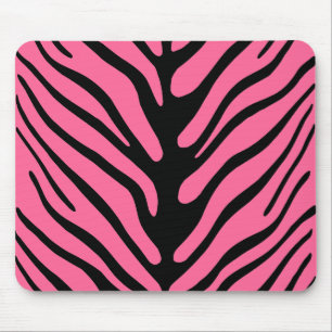 Roze zebrastripes muismat