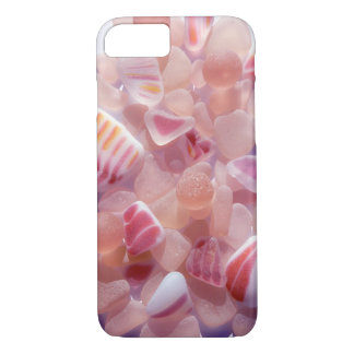 Roze Zee Glass Phone Hoesje