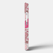 Roze Zee Patroon Case-Mate iPhone Case (Achterkant / Links)