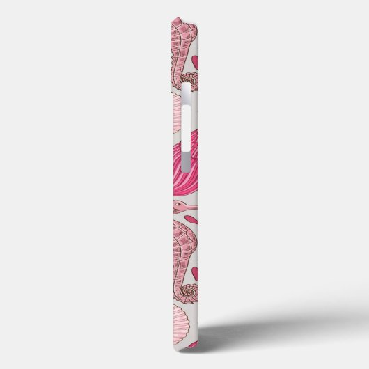 Roze Zee Patroon Case-Mate iPhone Case (Achterkant / Links)
