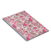 Roze Zee Patroon Notitieboek (Rechterzijde)