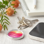 Roze Zee Sleutelhanger (Zijkant)