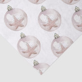 Roze Zee Star Ornament Weefselpapier Tissuepapier (Detail)