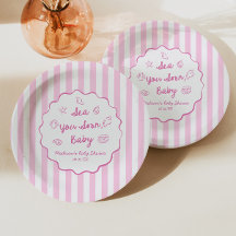 Roze Zee Ziet Je Straks Baby Kust Baby Shower