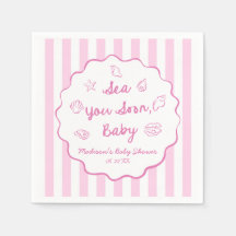 Roze Zee Ziet Je Straks, Baby Kust Baby Shower