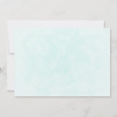 Roze Zeeen schildpad grillig & schattig Save The Date (Achterkant)