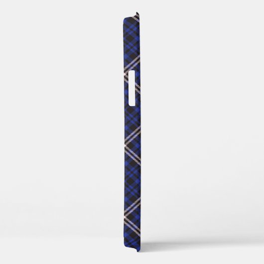 Roze zeemacht Diagonaal Pset Tartan gestructureerd Case-Mate iPhone Case (Achterkant / Rechts)