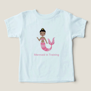 Roze Zeemeermin in Training