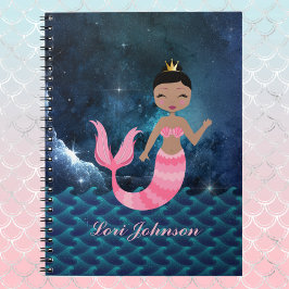 Roze zeemeermin op Heart Fantasy Ocean Scene Planner