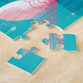 Roze Zeemeermin Puzzle Legpuzzel (Zijkant)