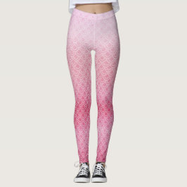 Roze Zeemeermin Scaly Legs Leggings