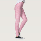 Roze Zeemeermin Schubbenpatroon Leggings (Rechts)