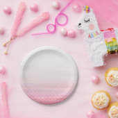 Roze Zeemeermin Verjaardagsfeest Papieren Borden Papieren Bordje (Feest)