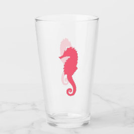 Roze Zeepaardje Glas