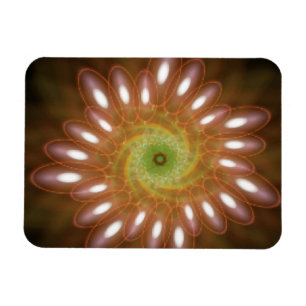 Roze zeepbellen in het Abstract Magneet