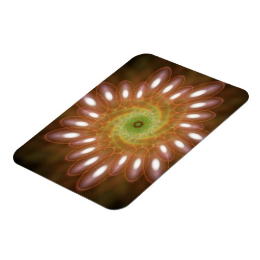 Roze zeepbellen in het Abstract Magneet (Linkerzijde)