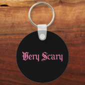 Roze zeer eng sleutelhanger (Voorkant)