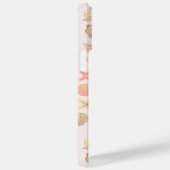 Roze Zeeschelpen Patroon Case-Mate iPhone Case (Achterkant / Rechts)