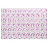 Roze zeeschelpen stof (Yard (91,4 cm))