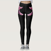 ROZE ZEESTER LEGGINGS (Voorkant)