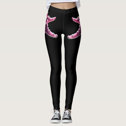 ROZE ZEESTER LEGGINGS (Voorkant)