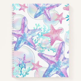 roze zeester patroon notitieboek