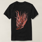 roze zeewier t-shirt (Design voorkant)