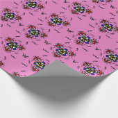 Roze Zen Mandala" Cadeaupapier (Hoek)