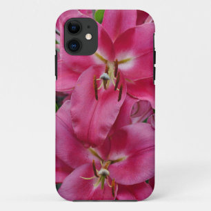 Roze zetmeellieren iPhone 11 hoesje