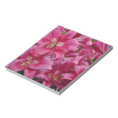 Roze zetmeellieren notitieblok (Linkerzijde)
