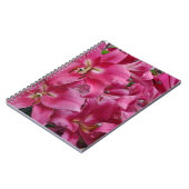 Roze zetmeellieren notitieboek (Linkerzijde)