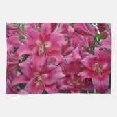 Roze zetmeellieren theedoek (Horizontaal)