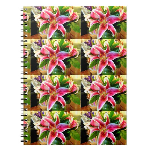 roze zezetmeellib notitieboek (Voorkant)
