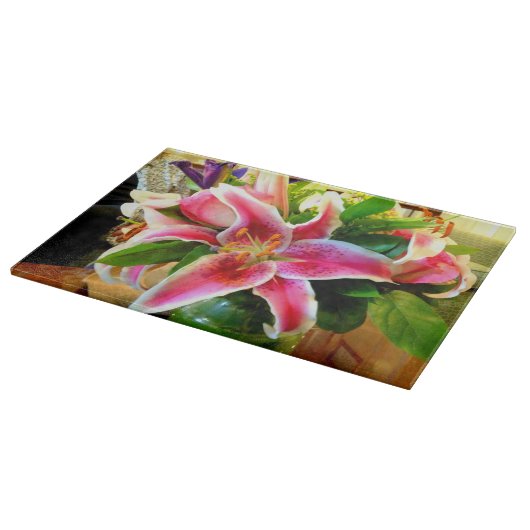 roze zezetmeelplaat snijplank (Hoek)