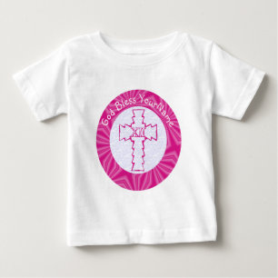 Roze Zig Zag Kruis Met Naam Zig Zag Kruis