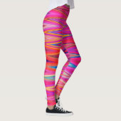 Roze ZigZag Leggings (Rechts)