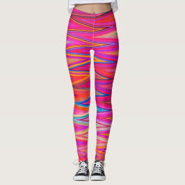Roze ZigZag Leggings