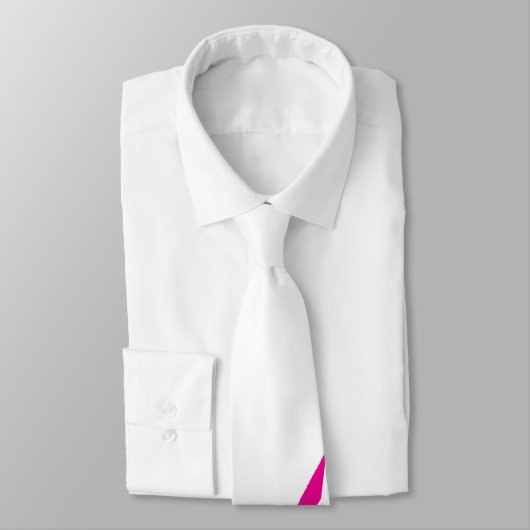 Roze Zigzag Lightning Bolt Nieuwheid Partij Stropd Stropdas (Gebonden)