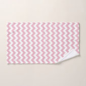 Roze Zigzag, Roze Chevron, Geometrisch Patroon Bad Handdoek (Handdoek)
