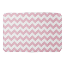 Roze Zigzag, Roze Chevron, Geometrisch Patroon Badmat