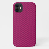 Roze Zigzag, Roze Chevron, Geometrisch Patroon Case-Mate iPhone Case (Achterkant)