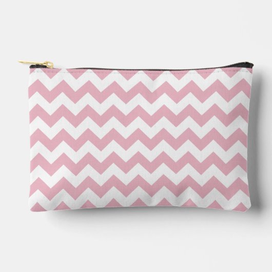 Roze Zigzag, Roze Chevron, Geometrisch Patroon Etui (Voorkant)