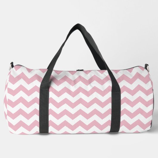 Roze Zigzag, Roze Chevron, Geometrisch Patroon Plunjezak (Voorkant)