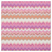 Roze zigzagachtergrond stof (Swatch)