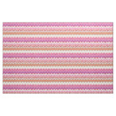Roze zigzagachtergrond stof (Fat Quarter)
