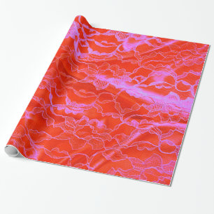 Roze zijde cadeaupapier