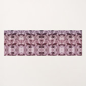  roze zijderupsen Breathe Deep Feminine Yogamat (Achterkant (horizontaal))